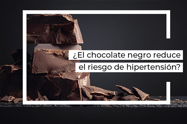 chocolate negro hipertension